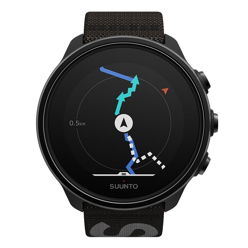 Suunto 9 Baro 3,4 cm (1.34") LED 50 mm Digitale 320 x 300 Pixel Touch screen Nero GPS (satellitare)