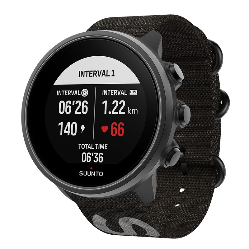 Suunto 9 Baro 3,4 cm (1.34") LED 50 mm Numérique 320 x 300 pixels Écran tactile Noir GPS (satellite)