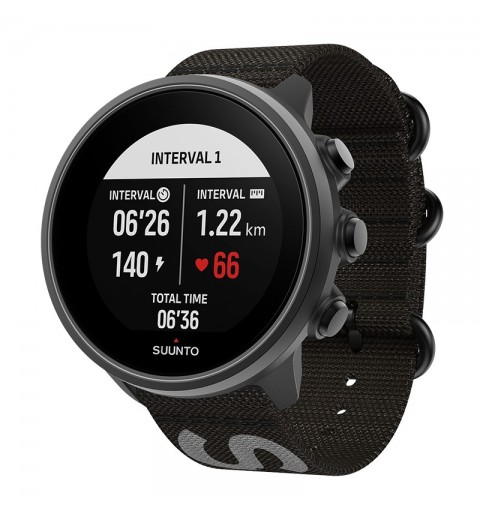 Suunto 9 Baro 3.4 cm (1.34") LED 50 mm Digital 320 x 300 pixels Touchscreen Black GPS (satellite)
