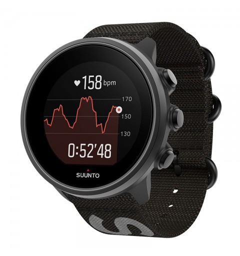Suunto 9 Baro 3.4 cm (1.34") LED 50 mm Digital 320 x 300 pixels Touchscreen Black GPS (satellite)