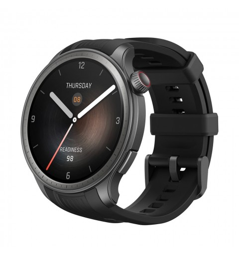 Amazfit Balance 3,81 cm (1.5") AMOLED 46 mm Digitale 480 x 480 Pixel Touch screen Nero Wi-Fi GPS (satellitare)