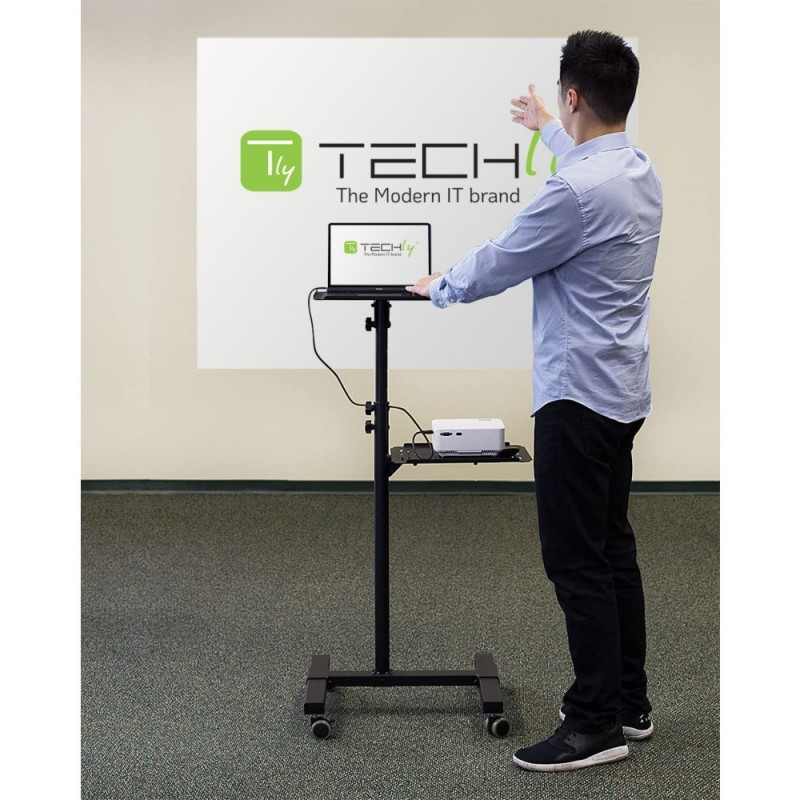 Techly ICA-TB TPM-10 laptop-ständer Schwarz