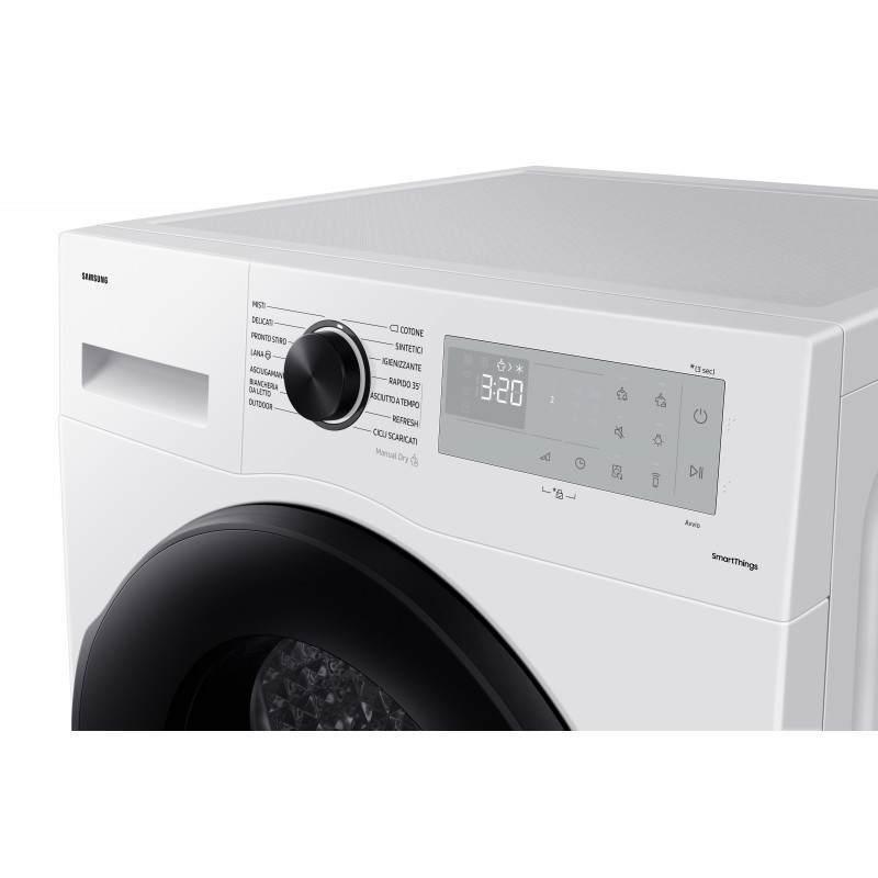 Samsung DV80CGC2B0AH asciugatrice Libera installazione Caricamento frontale 8 kg A+++ Bianco