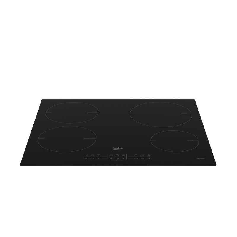 Beko HII64200MT piano cottura Nero Da incasso 60 cm Piano cottura a induzione 4 Fornello(i)