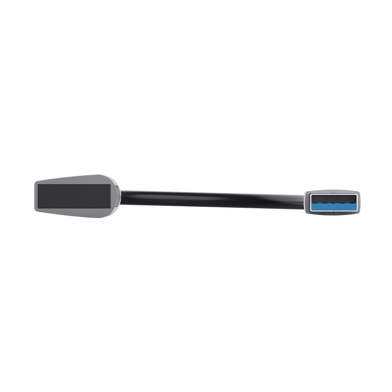 Trust Halyx USB 3.2 Gen 1 (3.1 Gen 1) Type-A 5 Mbit s Negro, Gris