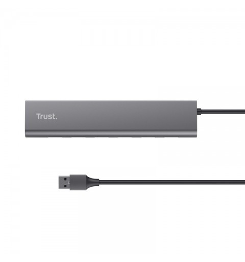 Trust Halyx USB 3.2 Gen 1 (3.1 Gen 1) Type-A 5000 Mbit s Argento