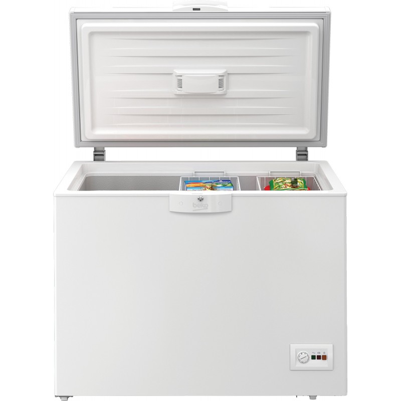 Beko HSM29540 freezer Chest freezer Freestanding 298 L E White