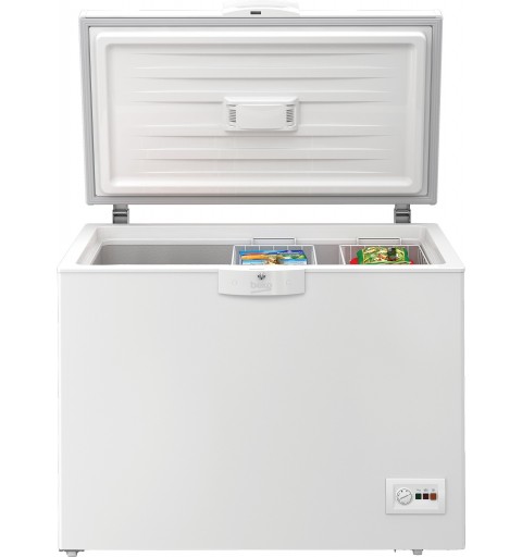 Beko HSM29540 freezer Chest freezer Freestanding 298 L E White