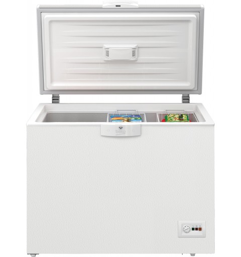 Beko HSM29540 freezer Chest freezer Freestanding 298 L E White