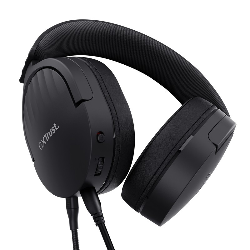 Trust GXT 489 FAYZO Auriculares Alámbrico Diadema Juego Negro