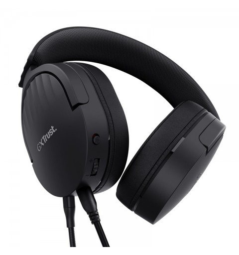 Trust GXT 489 FAYZO Auriculares Alámbrico Diadema Juego Negro