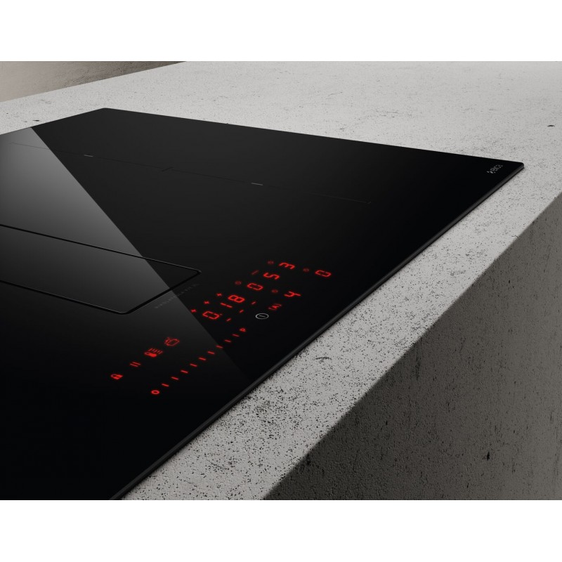 Elica NIKOLATESLA FIT XL BL A 83 Black Built-in 83 cm Zone induction hob 4 zone(s)