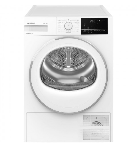 Smeg DN72CE asciugatrice Libera installazione Caricamento frontale 7 kg A++ Bianco