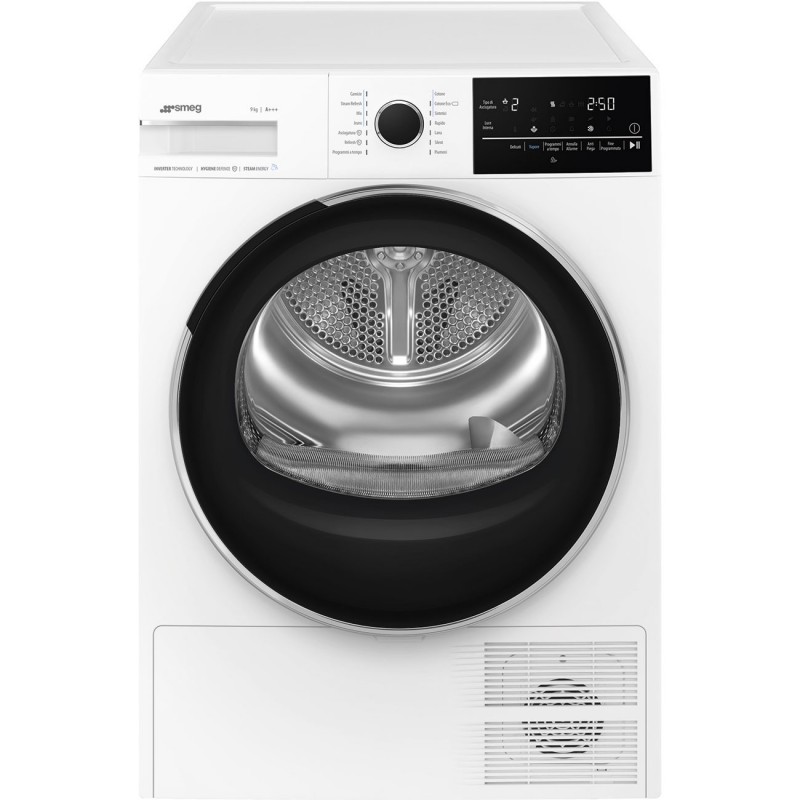 Smeg DNP93SL secadora Independiente Carga frontal 9 kg A+++ Blanco