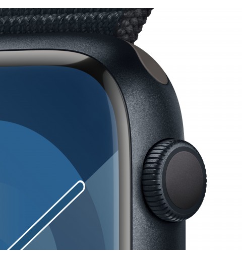 Apple Watch Series 9 45 mm Digital 396 x 484 Pixel Touchscreen Schwarz WLAN GPS