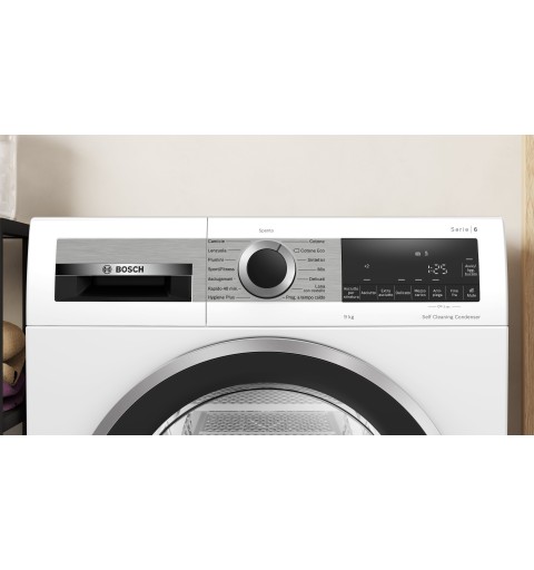 Bosch Serie 6 WQG245D0IT sèche-linge Pose libre Charge avant 9 kg A+++ Blanc