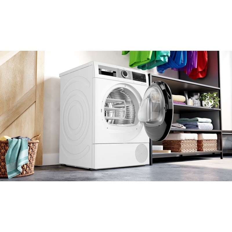 Bosch Serie 6 WQG245D0IT asciugatrice Libera installazione Caricamento frontale 9 kg A+++ Bianco