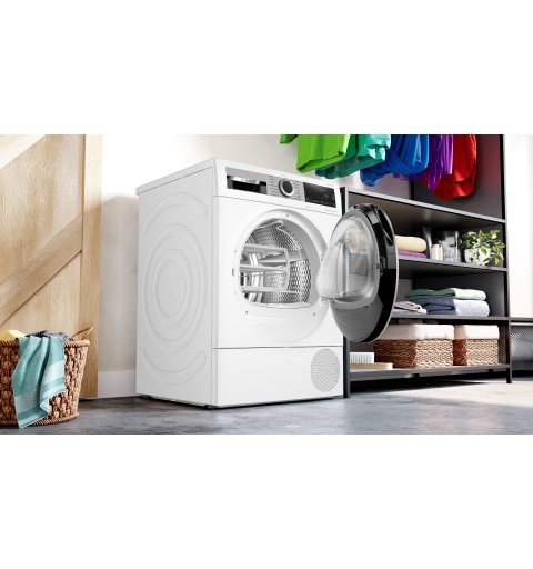 Bosch Serie 6 WQG245D0IT asciugatrice Libera installazione Caricamento frontale 9 kg A+++ Bianco