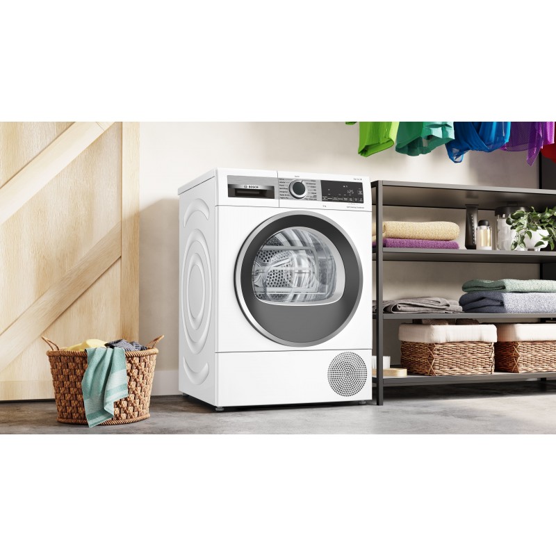 Bosch Serie 6 WQG245D0IT asciugatrice Libera installazione Caricamento frontale 9 kg A+++ Bianco