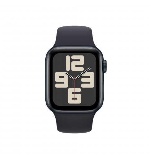 Apple Watch SE GPSCassa 40mm in Alluminio Mezzanotte con Cinturino Sport Mezzanotte - M L