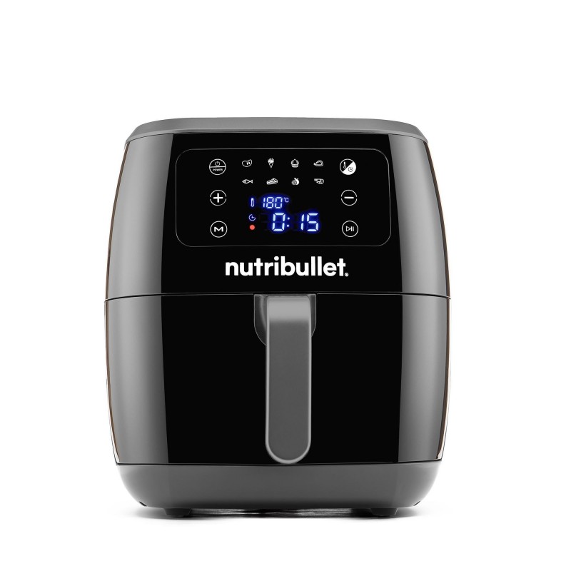 NutriBullet XXL Digital Air Fryer Sencillo 7 L Independiente 1800 W Freidora de aire caliente Negro