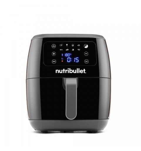 NutriBullet XXL Digital Air Fryer Singolo 7 L Indipendente 1800 W Friggitrice ad aria calda Nero