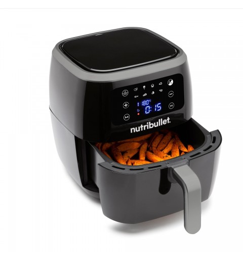 NutriBullet XXL Digital Air Fryer Singolo 7 L Indipendente 1800 W Friggitrice ad aria calda Nero