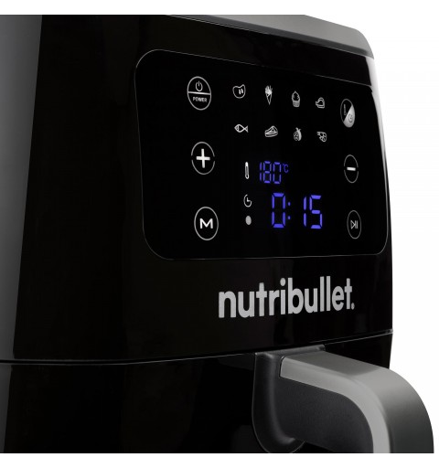 NutriBullet XXL Digital Air Fryer Einzelbild 7 l Eigenständig 1800 W Heißluftfritteuse Schwarz