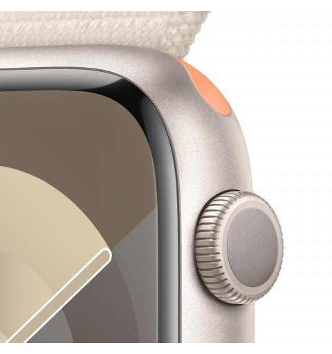 Apple Watch Series 9 GPS Cassa 45mm in Alluminio Galassia con Cinturino Sport Loop Galassia