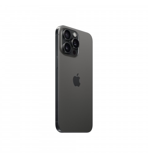 Apple iPhone 15 Pro Max 17 cm (6.7") Double SIM iOS 17 5G USB Type-C 256 Go Titane, Noir