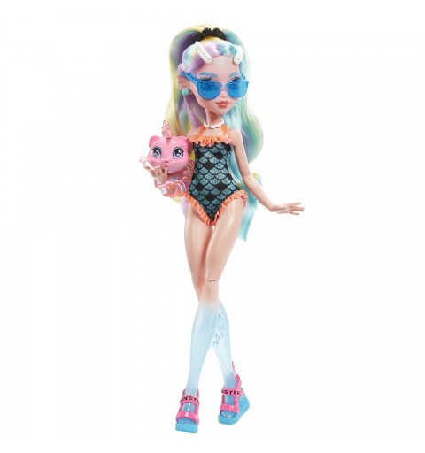 Monster High Lagoona Blue Doll With Pet And Accessories