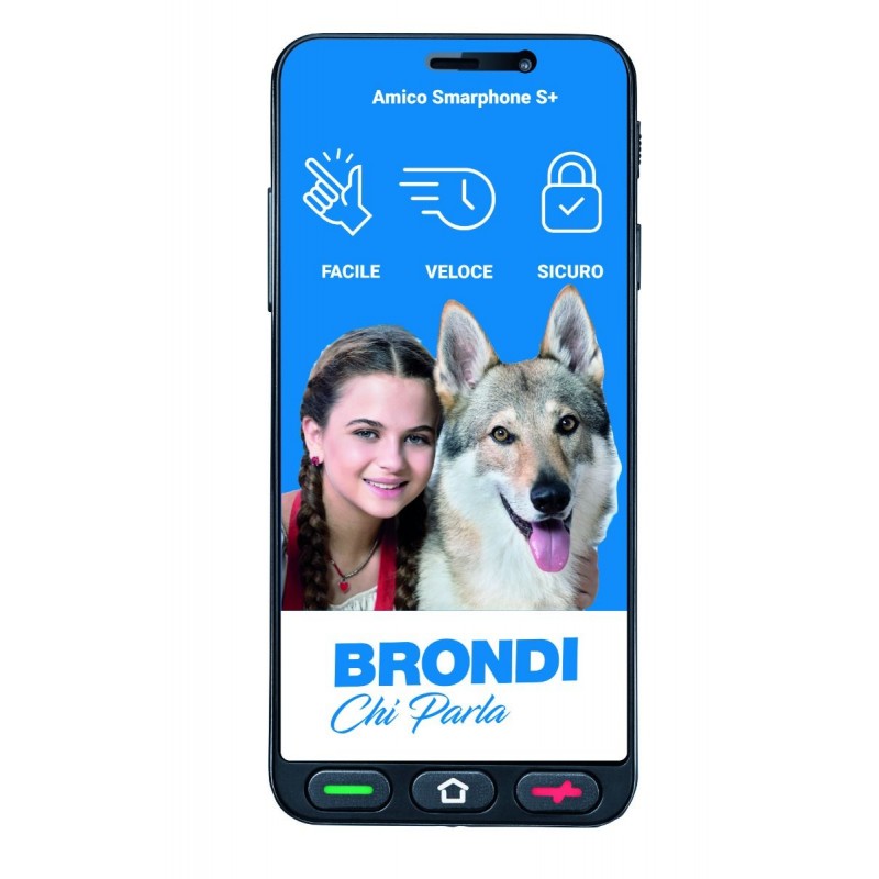 Brondi Amico Smartphone S+ Nero