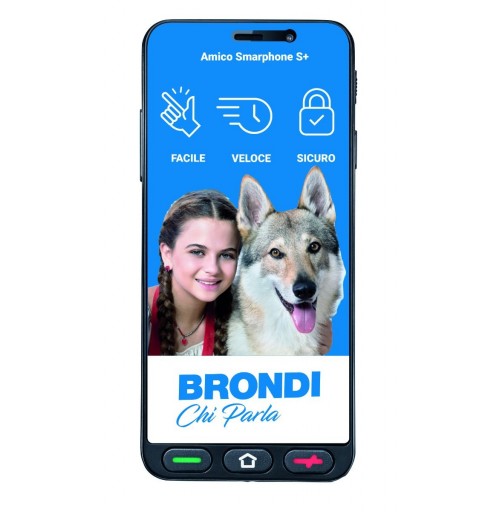 Brondi Amico Smartphone S+ Nero