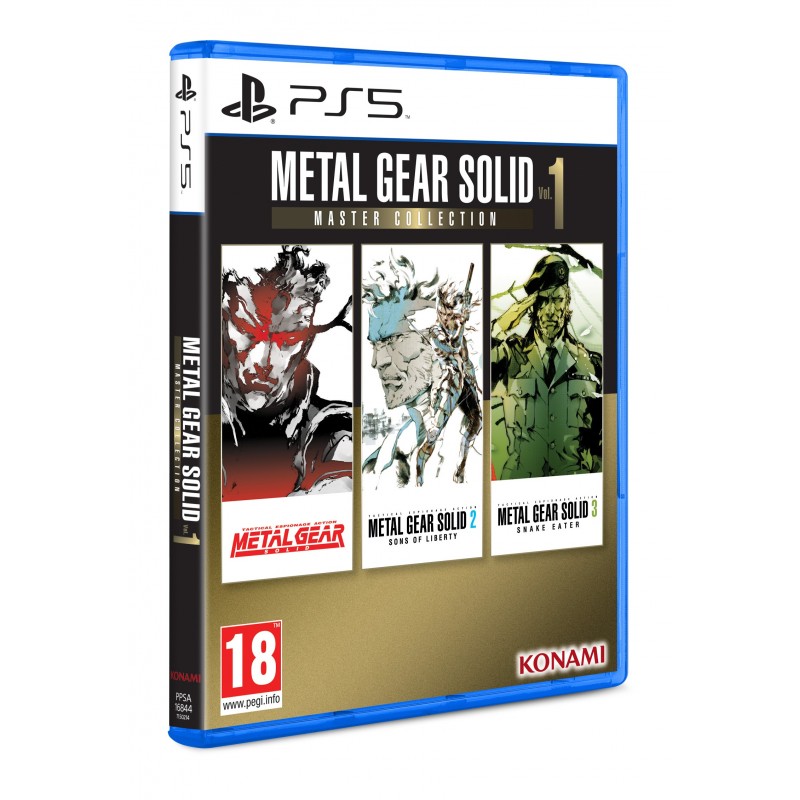 Konami Metal Gear Solid Master Collection Vol. 1 Collezione Inglese, Giapponese PlayStation 5