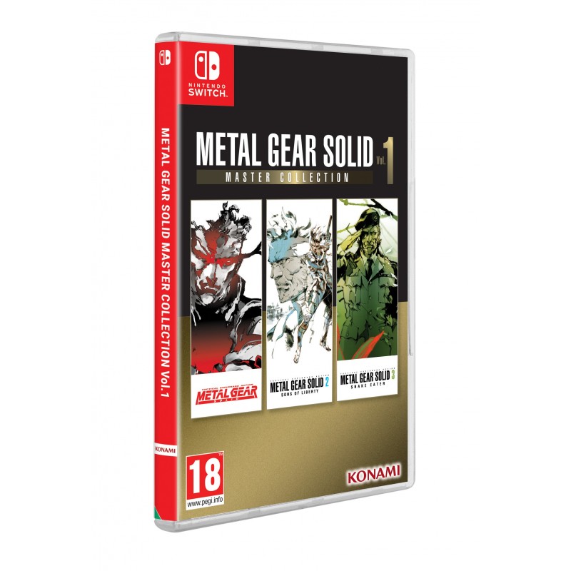 Konami Metal Gear Solid Master Collection Vol. 1 Collezione Inglese, Giapponese Nintendo Switch