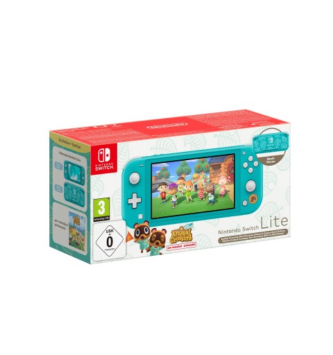 Nintendo Switch Lite console de jeux portables 14 cm (5.5") 32 Go Écran tactile Wifi Turquoise