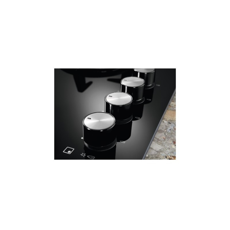 Electrolux KGG64362K hobs Negro Integrado Encimera de gas 4 zona(s)