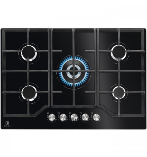 Electrolux KGG75362K Schwarz Integriert 74 cm Gaskochfeld 5 Zone(n)
