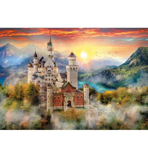 Clementoni Neuschwanstein Contour pour puzzle 2000 pièce(s) Ville