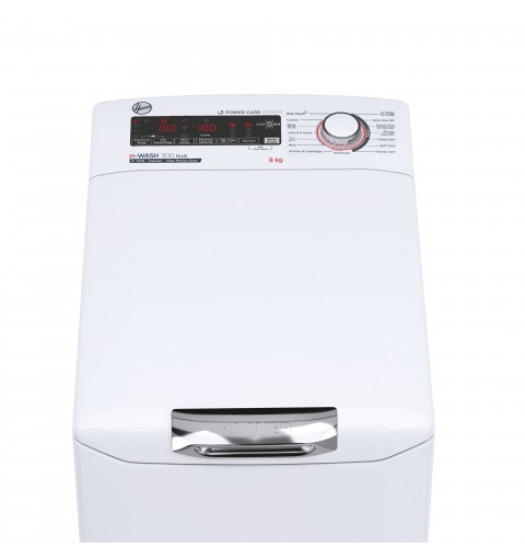 Hoover H-WASH 300 PLUS H3TM28TAMC5 1-11 lavatrice Caricamento dall'alto 8 kg 1200 Giri min Bianco