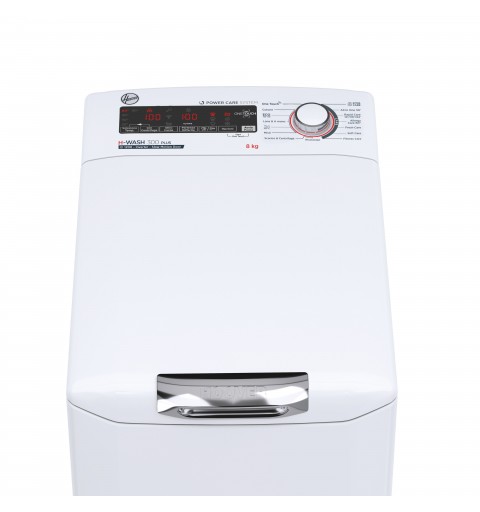 Hoover H-WASH 300 PLUS H3TM28TAMC5 1-11 machine à laver Charge par dessus 8 kg 1200 tr min Blanc