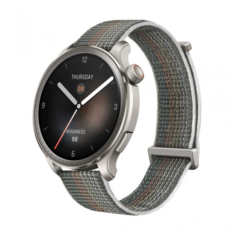 Amazfit Balance 3,81 cm (1.5") AMOLED 46 mm Digital 480 x 480 Pixel Touchscreen Grau WLAN GPS