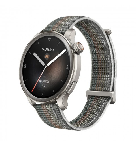 Amazfit Balance 3,81 cm (1.5") AMOLED 46 mm Digitale 480 x 480 Pixel Touch screen Grigio Wi-Fi GPS (satellitare)