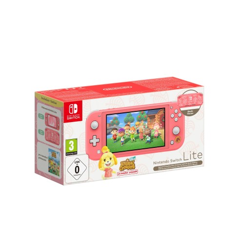 Nintendo Switch Lite console de jeux portables 14 cm (5.5") 32 Go Écran tactile Wifi Corail