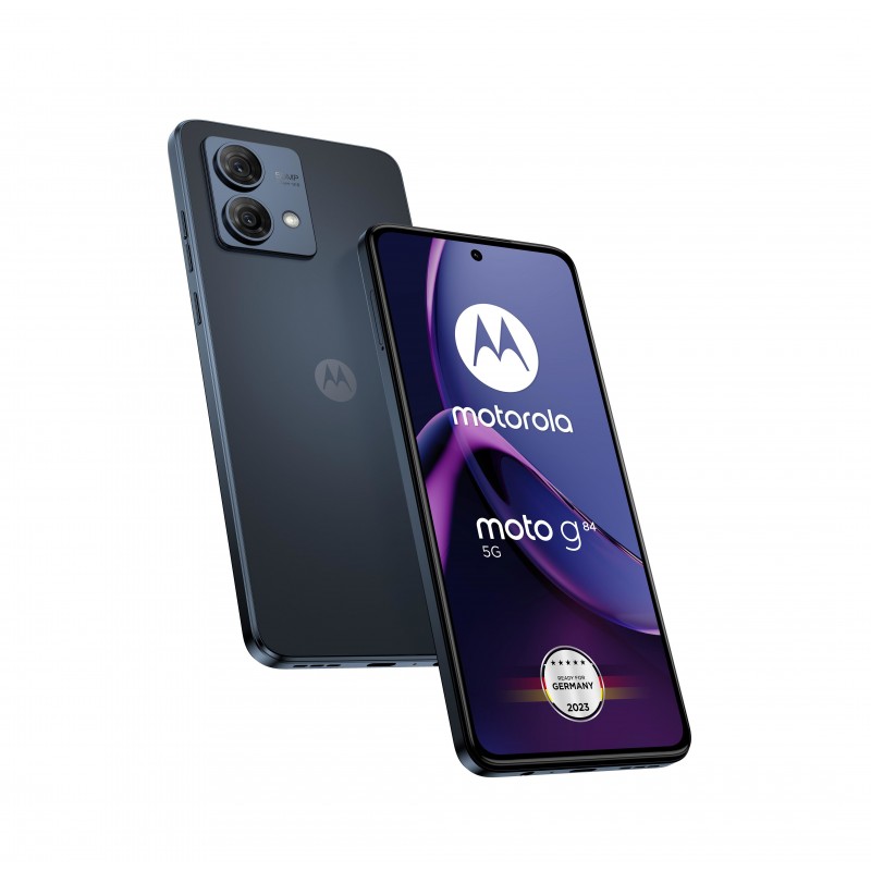 Motorola Moto G Moto G84 16,6 cm (6.55") Double SIM Android 13 5G USB Type-C 12 Go 256 Go 5000 mAh Bleu