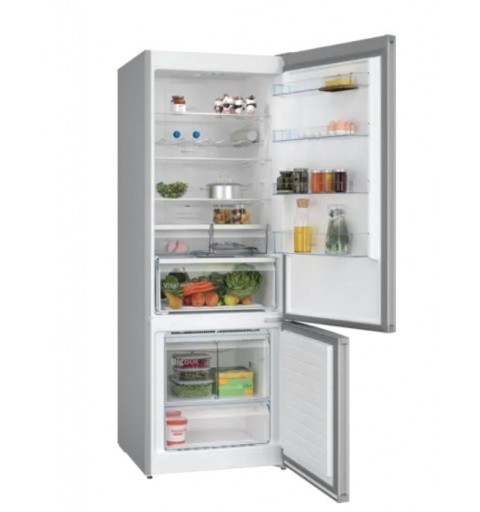 Bosch Serie 4 KGN56XLEB réfrigérateur-congélateur Pose libre 508 L E Acier inoxydable