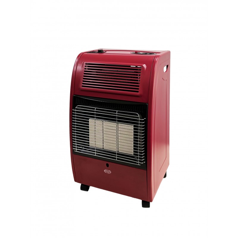 Argoclima SOL RED TURBO stufa Libera installazione Elettrico, GPL Rosso