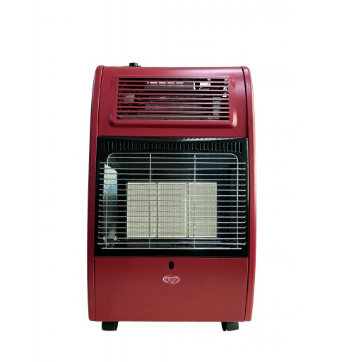 Argoclima SOL RED TURBO stufa Libera installazione Elettrico, GPL Rosso