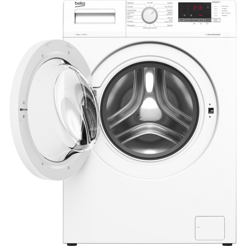 Beko WUXR81282WI IT lavatrice Caricamento frontale 8 kg 1200 Giri min Bianco