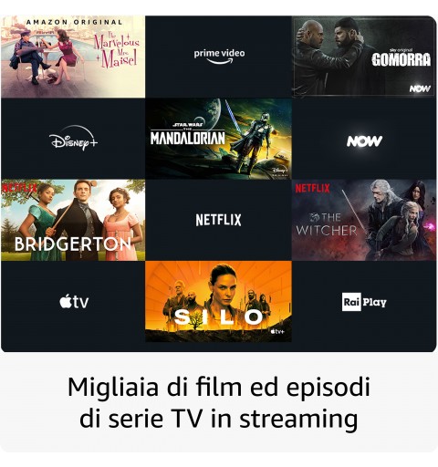 Amazon Fire TV Stick 4K di | Dispositivo per lo streaming con supporto per Wi-Fi 6, Dolby Vision Atmos e HDR10+